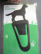 Metal bookmark labrador for sale  NORWICH