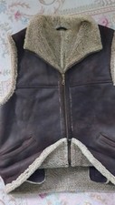Pielini lammfell lederweste gebraucht kaufen  Hamburg
