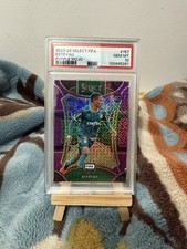 2023-24 Panini Select FIFA ESTEVAO Rookie RC Purple Mojo Prizm Antresola PSA 10 na sprzedaż  Wysyłka do Poland