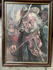 Violin player painting for sale  BARROW-IN-FURNESS