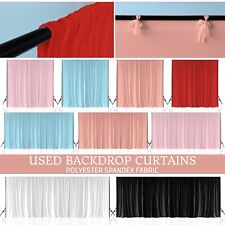 Used backdrop curtain for sale  WALTHAM CROSS