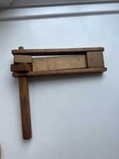 Vintage wood football for sale  SHEFFIELD