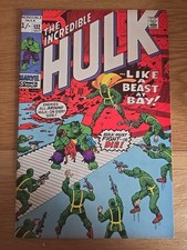 Incredible hulk 132 for sale  MILLOM
