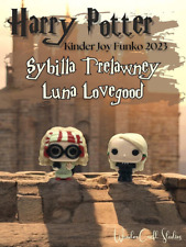 HARRY POTTER Kinder Joy Funko 2023, NOWY ZESTAW, LUNA, SYBILLA, ZESTAW 2 FIGURKI na sprzedaż  PL