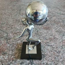 Art deco globe for sale  SOUTHAMPTON