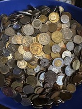 Mais de 200 Moedas do Mundo Estrangeiras Internacionais 2+ LBS LOTE A GRANEL Frete Grátis Gd - BU comprar usado  Enviando para Brazil