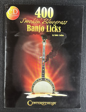 400 Smokin Bluegrass Banjo Licks by Eddie Collins (2013 Centerstream Book & CD), usado comprar usado  Enviando para Brazil