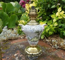 Lampe pétrole faïence d'occasion  Auxerre