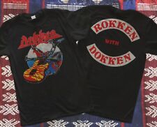 Camiseta unissex preta de algodão Dokken Band Tour P-5XL VN3477 comprar usado  Enviando para Brazil