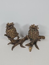 Dois 2 castiçais decorativos de abacaxi de resina tropical para tampo de mesa comprar usado  Enviando para Brazil