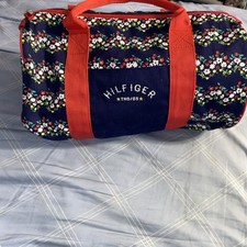 Nova Bolsa de Ginástica Tommy Hilfiger Menina Mini Duffle Floral Azul Marinho Fofa, usado comprar usado  Enviando para Brazil