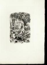 1899 estampe gravure d'occasion 1899 estampe gravure d'occasion  Venarey-les-Laumes