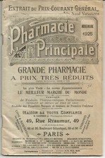 Paris.tarif catalogue 1925.pha d'occasion  Villenave-d'Ornon