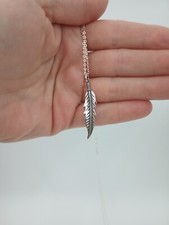 Feather pendant sterling for sale  Mountain Home