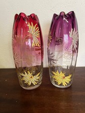 Vases verre émaillés d'occasion  Libourne