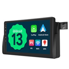 Rádio estéreo GPS Android 13 APP para BMW 3 Series E46 1999-2005 Apple CarPlay carro comprar usado  Enviando para Brazil