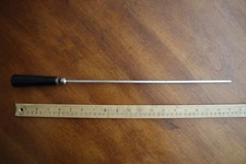 Vara giratória Rotisserie Grill Spit 19,25" incluindo cabo de madeira 15,5" comprar usado  Enviando para Brazil