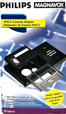 Usado, Philips Magnavox VHS-C adaptador de vídeo cassete PM61300 33424 reprodução videocassete compacto comprar usado  Enviando para Brazil