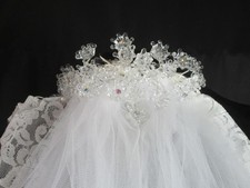 Veil wedding bridal for sale  Ludington