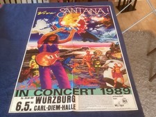 Poster santana würzburg gebraucht kaufen  Marktheidenfeld