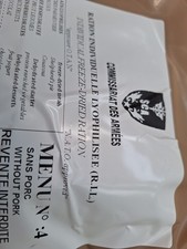 Ration combat française d'occasion  Ouistreham