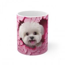 Mug chien bichon d'occasion  Saint-Gilles