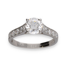 Solitaire van cleef d'occasion  Paris IX