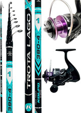 Combo canna trota usato Combo canna trota usato  Roma