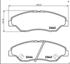 Usado, Conjunto de pastilhas de freio a disco Mintex - MDB2094 - Compatível com Kia Sportage - Frontal comprar usado  Enviando para Brazil