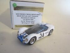 Southern Cross. Maserati Tipo 61 cauda longa Aerodynamica No.24 Le Mans 1:43 1960 comprar usado  Enviando para Brazil