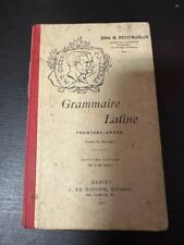 Grammaire latine année d'occasion  Joinville