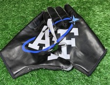 Luvas de futebol Nike Air Force Falcons Team Vapor Jet 7 pretas azuis médias, usado comprar usado  Enviando para Brazil