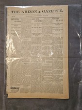 1900 arizona newspaper for sale  Portland