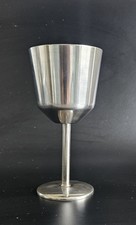 stainless steel goblets for sale  LONDON