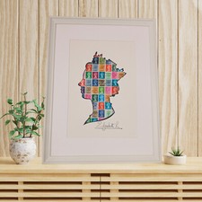 Elisabetta 40x30 quadro usato  Pianella