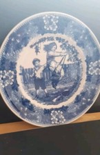 wedgewood blue plate for sale  PRESCOT