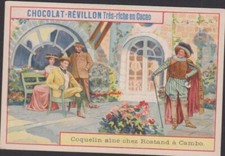 Chromo publicitaire chocolat d'occasion  Dijon