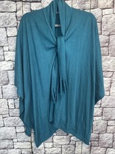 überwurf poncho blau gebraucht kaufen  Bergisch Gladbach