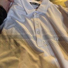 Camisa polo masculina manga curta design listrado branco TravisMathew comprar usado  Enviando para Brazil