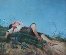 Lenbach franz hirtenknabe gebraucht kaufen  Uelzen