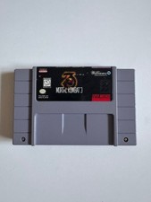 Mortal Kombat 3 SNES Super Nintendo 1995 cartucho autêntico somente comprar usado Mortal Kombat 3 SNES Super Nintendo 1995 cartucho autêntico somente comprar usado  Enviando para Brazil