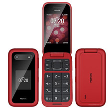 Fabrycznie odblokowany telefon komórkowy Nokia 2780 4G GSM 2,7 cala 4GB RAM KaiOS czerwony/niebieski na sprzedaż  Wysyłka do Poland