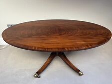 Oval mahogany coffee for sale  BARNET