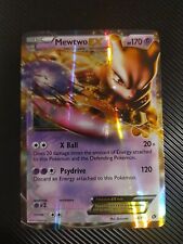 Mewtwo EX - 54/113 - Pokemon Legendary Treasures preto branco cartão ultra raro quase perfeito, usado comprar usado  Enviando para Brazil