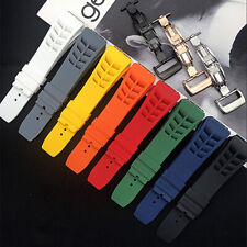 Pulseira de relógio de silicone 25 masculina parafuso pulseira de borracha colorida convexa para Richard Mille comprar usado  Enviando para Brazil
