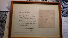 Carte voeux manuscrite d'occasion  Nice-