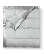 Cobertor King de microfibra Royal Luxe clássico cinza claro para baixo calor comprar usado  Enviando para Brazil