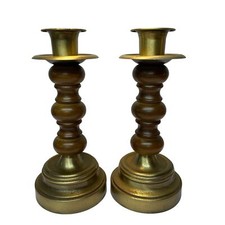 Vintage wood brass for sale  Dublin