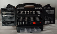 Usado, Conjunto de brocas e chaves de fenda combinadas BLACK+DECKER - 121 peças comprar usado  Enviando para Brazil