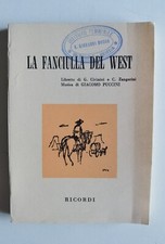 Fanciulla del west usato  Venezia